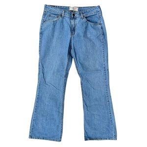 Levi Strauss Signature Stretch Low Rise Bootcut Misses Denim Pants Jeans EUC 10S